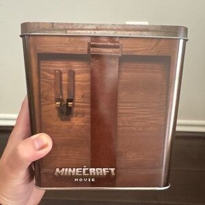 AMC collectible Minecraft-themed popcorn buckets!